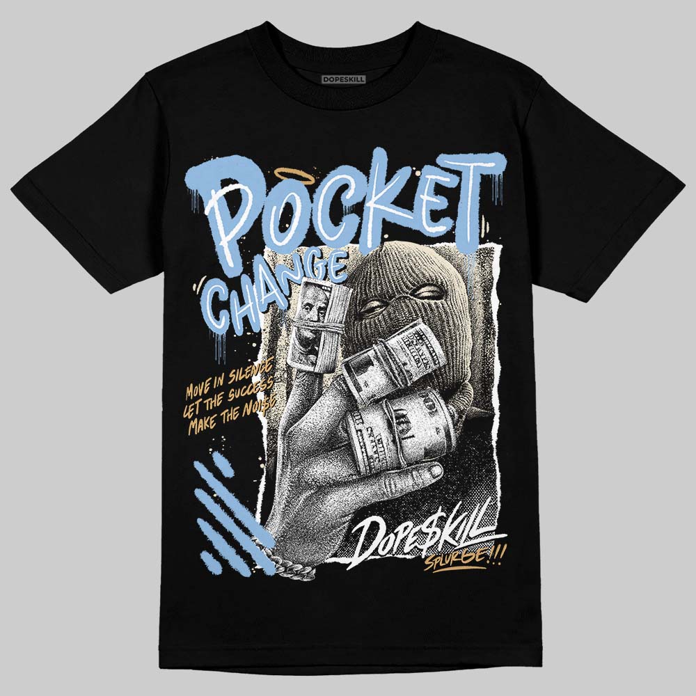 Nike Air Diamond Turf Must Be the Money DopeSkill T-Shirt Pocket Change Graphic Streetwear - Black