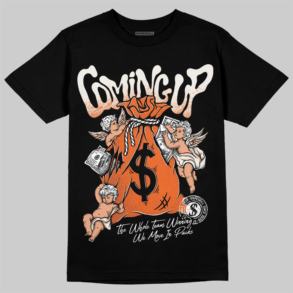 Jordan 1 Retro High OG Shattered Backboard (2025) DopeSkill T-Shirt Money Bag Coming Up Graphic Streetwear - Black