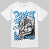 Air Max 95 OG Blue Spark DopeSkill T-Shirt Pocket Change Graphic Streetwear - White