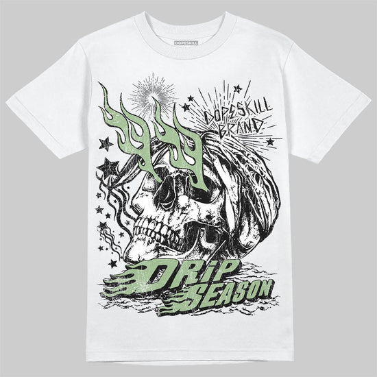 Jordan 4 Retro “Seafoam” DopeSkill T-Shirt Drip Season Graphic Streetwear - WHite