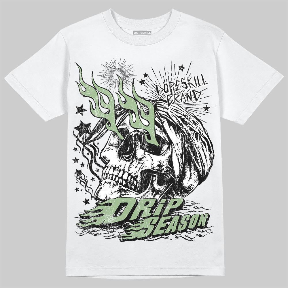 Jordan 4 Retro “Seafoam” DopeSkill T-Shirt Drip Season Graphic Streetwear - WHite