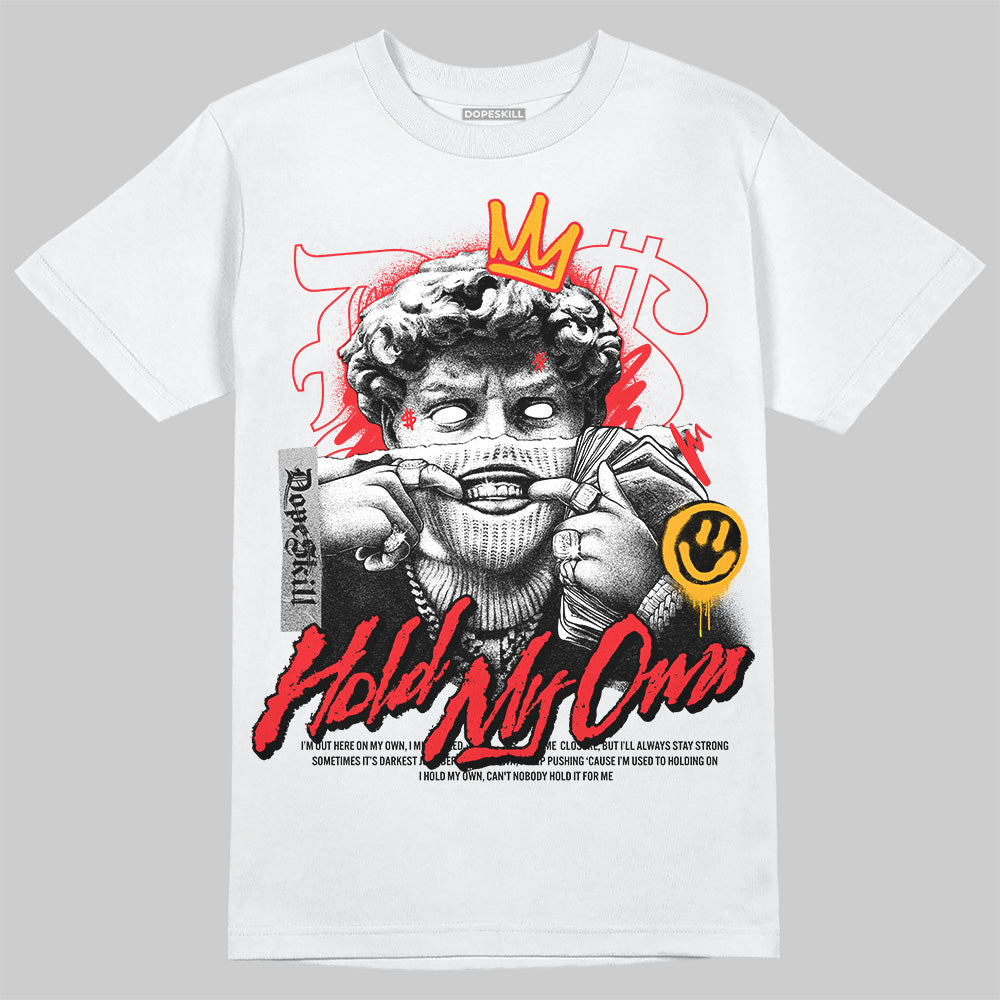 Red Sneakers DopeSkill T-Shirt In My Way Graphic Streetwear - White
