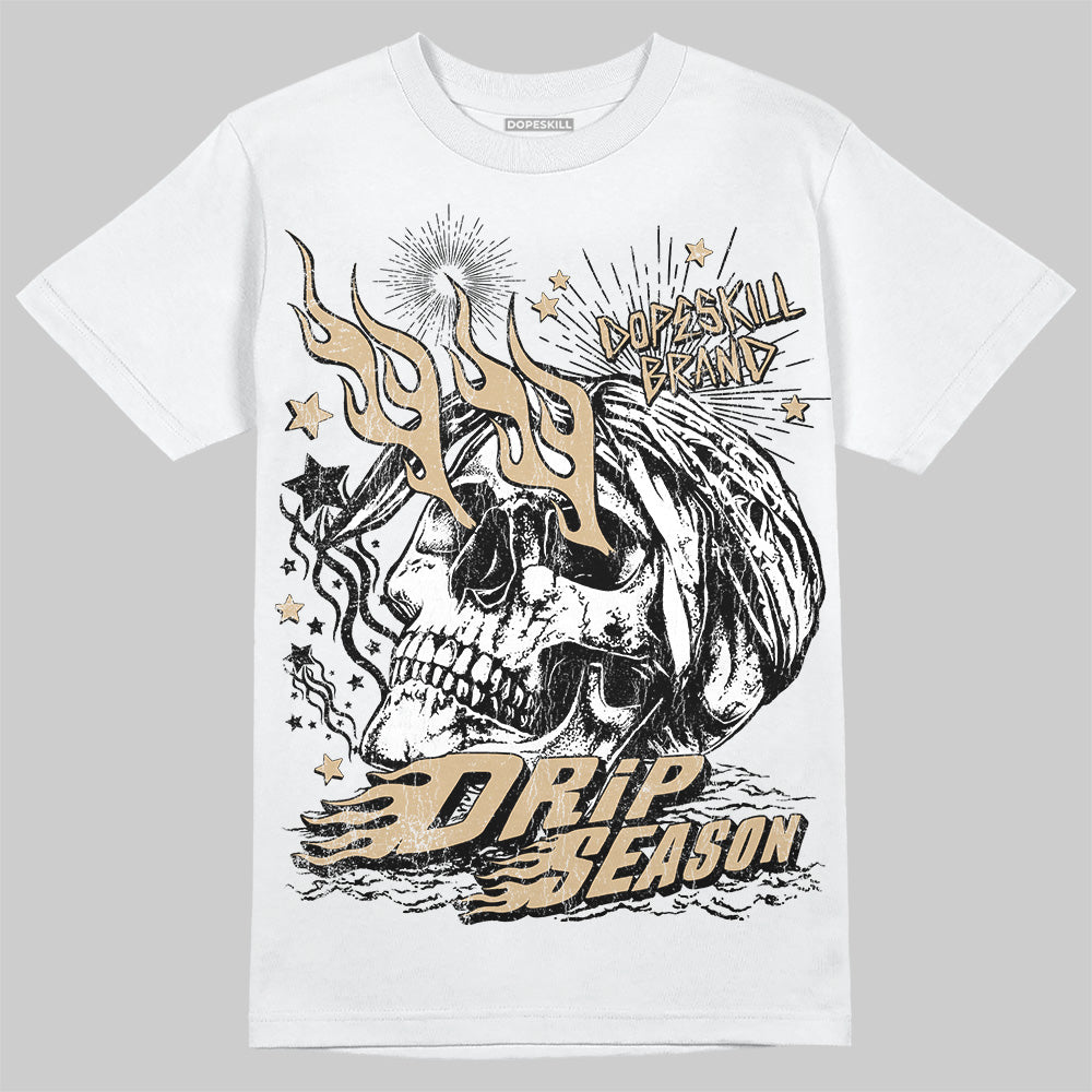 TAN Sneakers DopeSkill T-Shirt Drip Season Graphic Streetwear - White