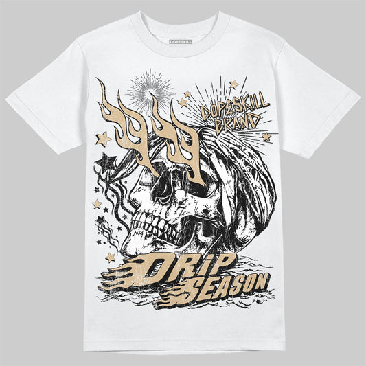 TAN Sneakers DopeSkill T-Shirt Drip Season Graphic Streetwear - White