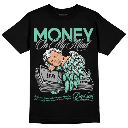 Jordan 3 "Green Glow" DopeSkill T-Shirt MOMM Graphic Streetwear - Black 