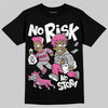 Asics Gel-Kayano 14 ‘Cream Sweet Pink’ DopeSkill T-Shirt No Risk No Story Graphic Streetwear - Black