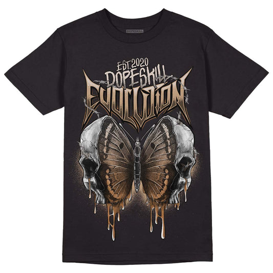 Jordan 3 Retro Palomino DopeSkill T-Shirt DopeSkill Evolution Graphic Streetwear - Black
