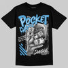 Air Max 95 OG Blue Spark DopeSkill T-Shirt Pocket Change Graphic Streetwear - Black