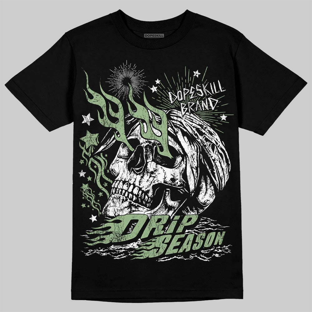Jordan 4 Retro “Seafoam” DopeSkill T-Shirt Drip Season Graphic Streetwear - Black