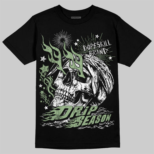 Jordan 4 Retro “Seafoam” DopeSkill T-Shirt Drip Season Graphic Streetwear - Black
