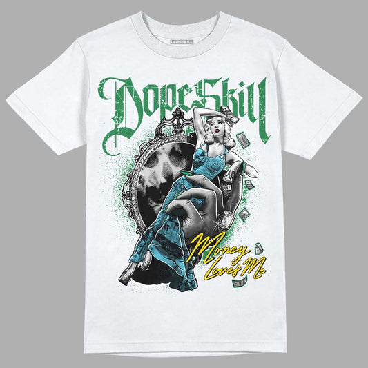 Dunk Low Ben & Jerry’s Chunky Dunky DopeSkill T-Shirt Money Loves Me Graphic Streetwear - White