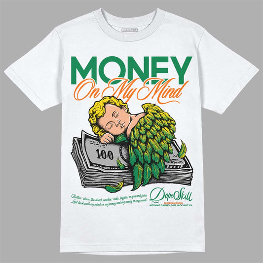 Green Sneakers DopeSkill T-Shirt MOMM Graphic Streetwear - White
