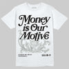 New Balance 1906R ‘White Gold’ DopeSkill T-Shirt Money Is Our Motive Typo Graphic Streetwear - White