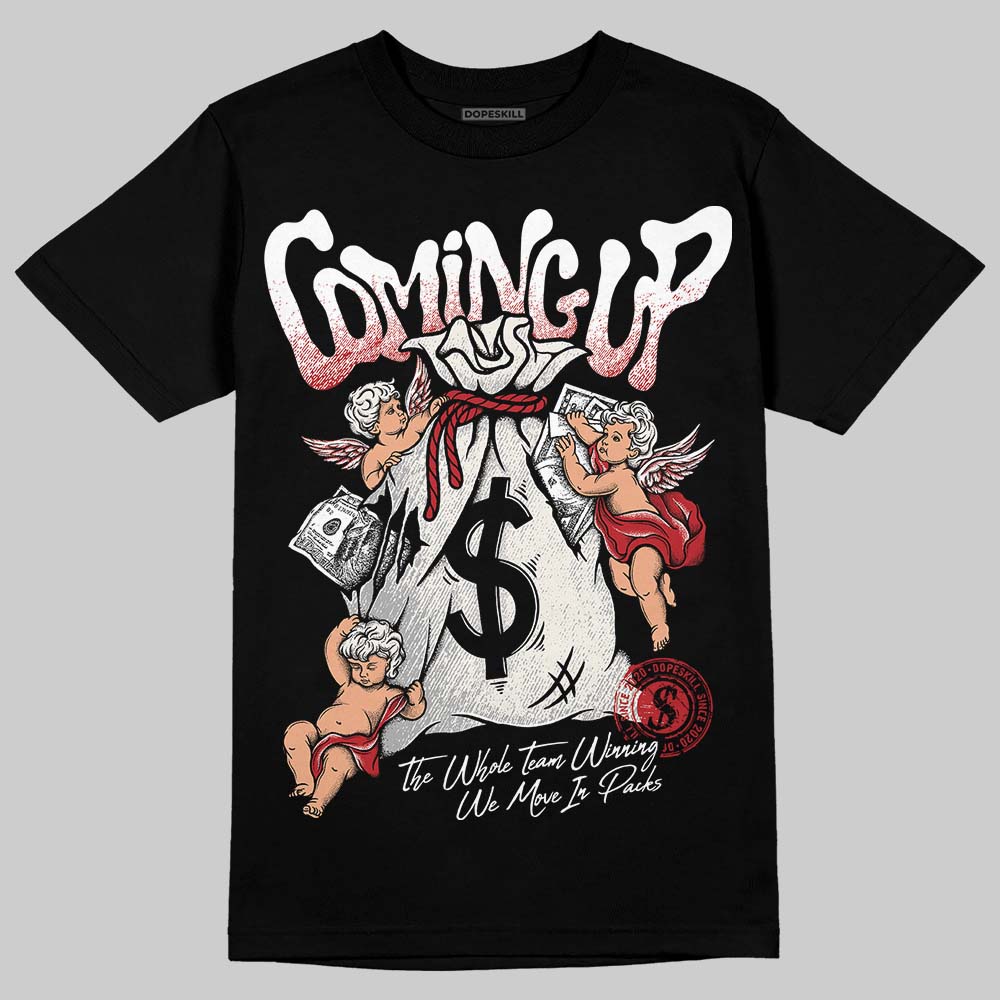 Nigel Sylvester x Jordan 1 Low OG “Nitro” DopeSkill T-Shirt Money Bag Coming Up Graphic Streetwear - Black