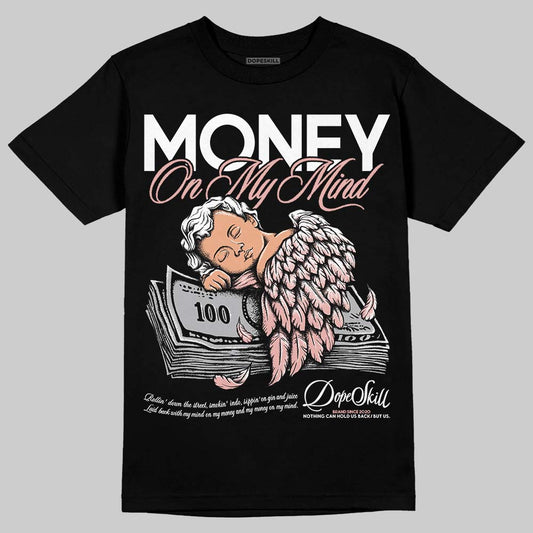 Jordan 1 Low OG “Rust Pink” DopeSkill T-Shirt MOMM Graphic Streetwear - black
