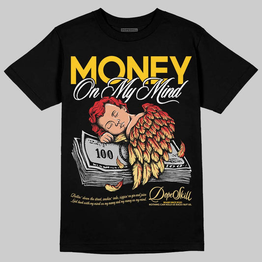 Quai 54 x Air Jordan 1 Retro Low OG Tour Yellow Black DopeSkill T-Shirt MOMM Graphic Streetwear - Black