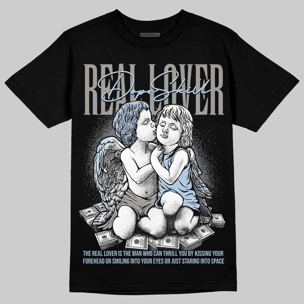 New Balance Abzorb 2000 “Silver/Blue” DopeSkill T-Shirt Real Lover Graphic Streetwear - Black