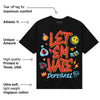 Red Collection DopeSkill T-Shirt Let 'em Hate Graphic