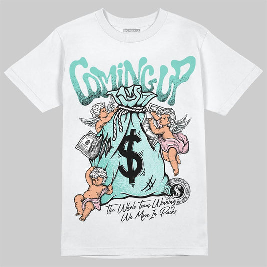 Jordan 11 Low "Igloo" DopeSkill T-Shirt Money Bag Coming Up Graphic Streetwear - White