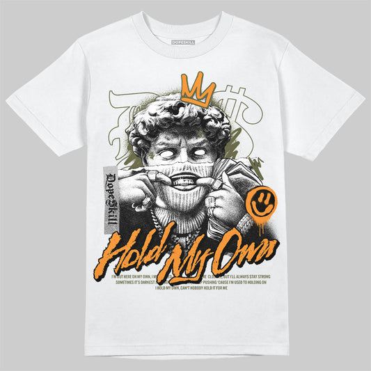 Jordan 5 "Olive" DopeSkill T-Shirt In My Way Graphic Streetwear - White