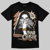 Jordan 4 Retro Cozy Girl DopeSkill T-Shirt NPC Graphic Streetwear - Black