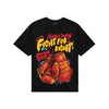 Red Sneakers DopeSkill T-Shirt Fight For Right Graphic Streetwear - black