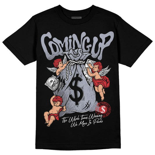 Jordan 4 “Bred Reimagined” DopeSkill T-Shirt Money Bag Coming Up  Graphic Streetwear - Black