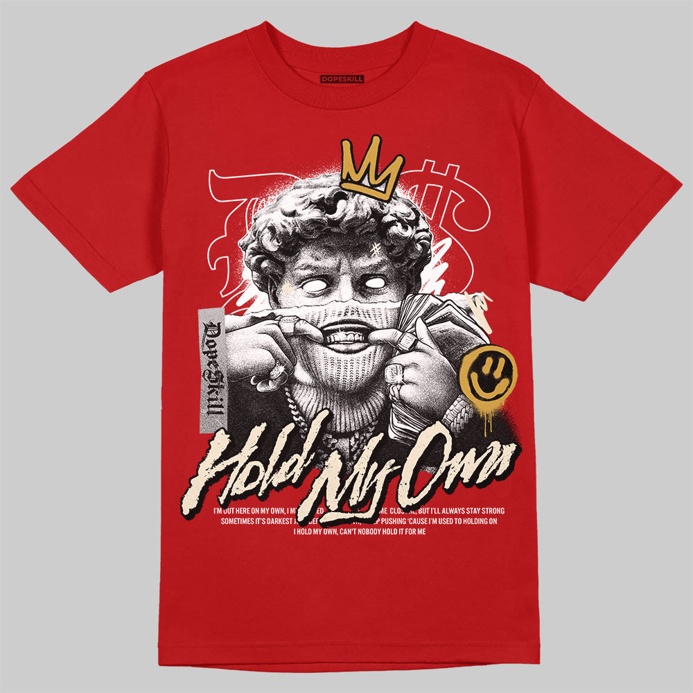 Jordan 1 Retro High OG Black Toe Reimagined DopeSkill T-Shirt In My Way Graphic Streetwear - Red