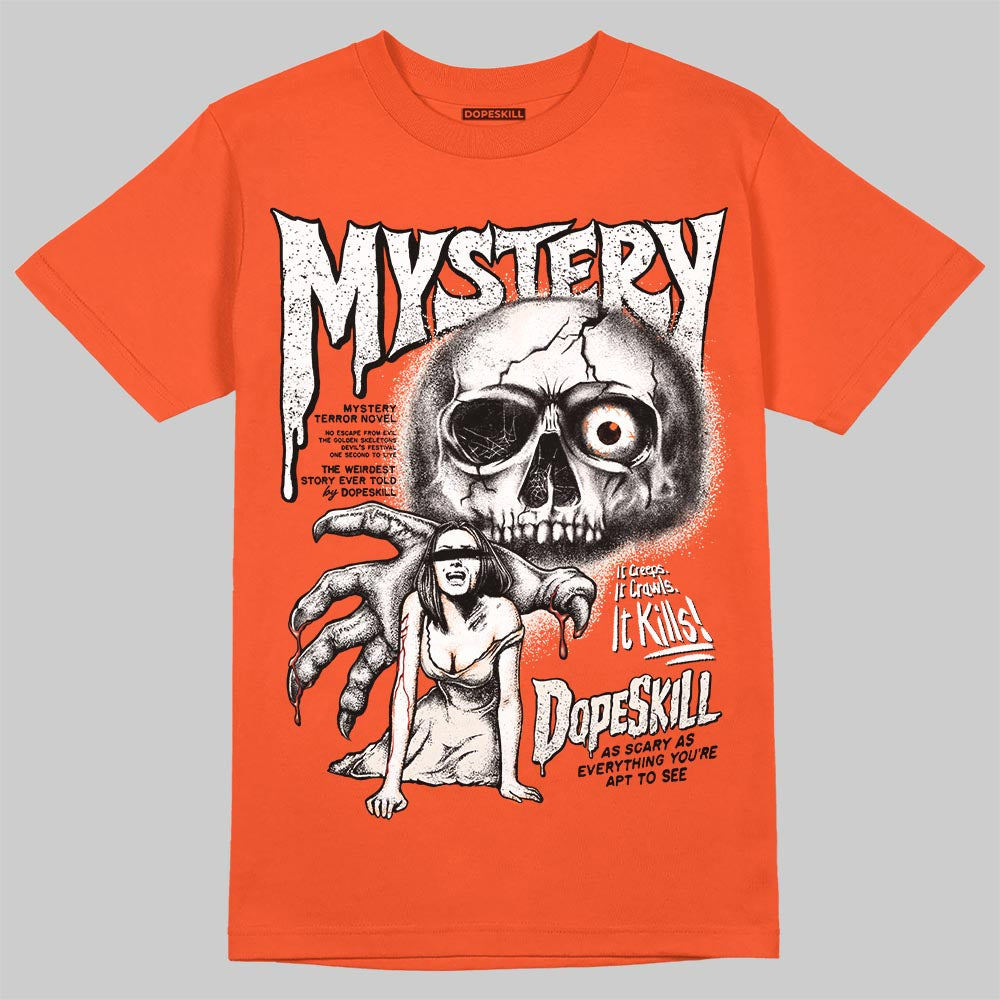 Jordan 1 Retro High OG Shattered Backboard (2025) DopeSkill T-Shirt Mystery Ghostly Grasp Graphic Streetwear - Orange