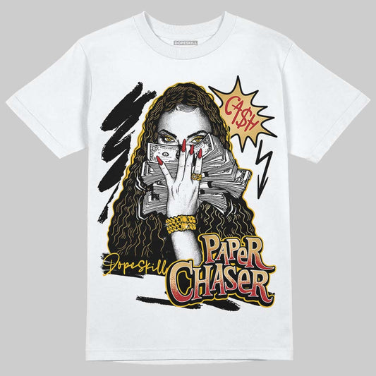 Jordan 12 Retro 'Taxi' 2025 DopeSkill T-Shirt NPC Graphic Streetwear - White