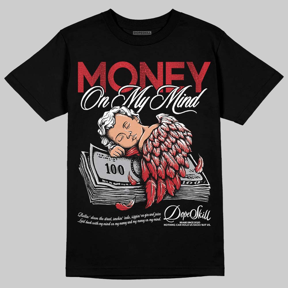 Jordan 1 High OG “Ruby” DopeSkill T-Shirt MOMM Graphic Streetwear - Black