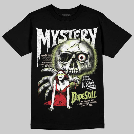 Jordan 5 “Luminous Green” DopeSkill T-Shirt Mystery Ghostly Grasp Graphic Streetwear - Black