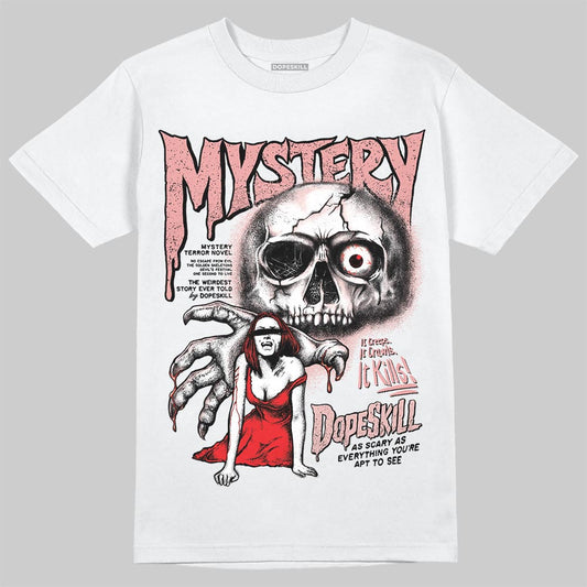 Jordan 40 “Dusty Rose” DopeSkill T-Shirt Mystery Ghostly Grasp Graphic Streetwear - White