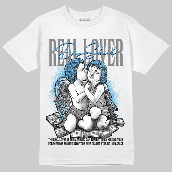 Air Max 95 OG Blue Spark DopeSkill T-Shirt Real Lover Graphic Streetwear - White