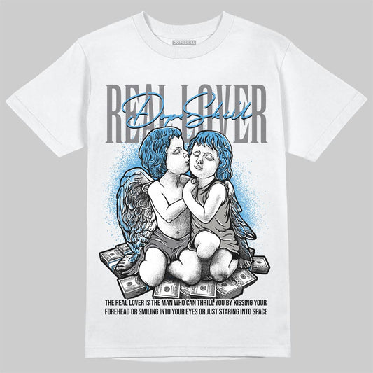 Air Max 95 OG Blue Spark DopeSkill T-Shirt Real Lover Graphic Streetwear - White