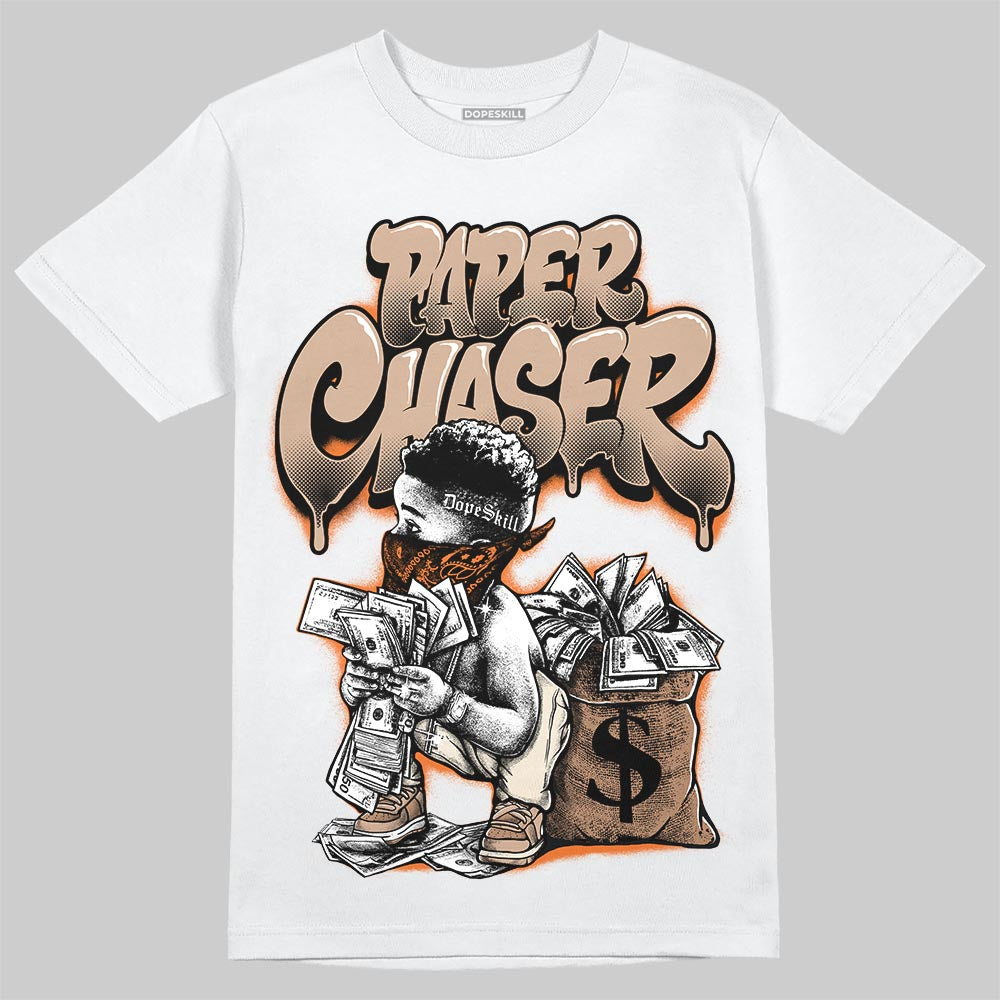 Jordan 4 Retro Cozy Girl DopeSkill T-Shirt Paper Chaser Boy Graphic Streetwear - White