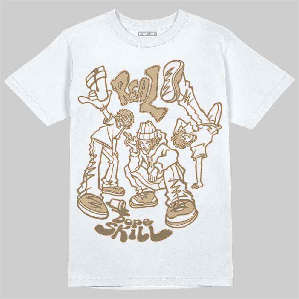 TAN Sneakers DopeSkill T-Shirt Real Y2K Players Graphic Streetwear - White