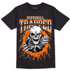 Orange, Black & White Sneakers DopeSkill T-Shirt Trapped Halloween Graphic Streetwear - Black
