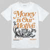 Jordan 14 Golf "US Open" DopeSkill T-Shirt Money Is Our Motive Typo Graphic Streetwear - WHite