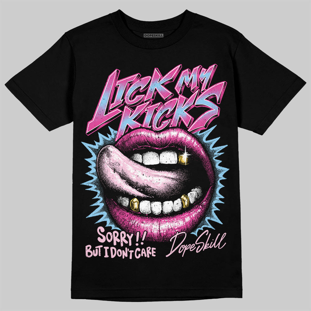 Jordan 6 “Doernbecher” DopeSkill T-Shirt Lick My Kicks Graphic Streetwear - Black