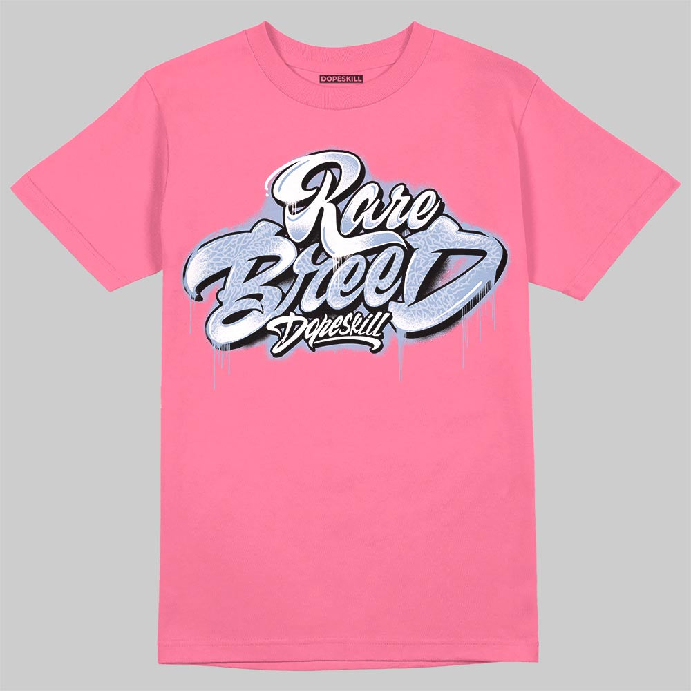 Jordan 3 GS “Cobalt Bliss” DopeSkill T-Shirt Rare Breed Type Graphic Streetwear - Safety Pink