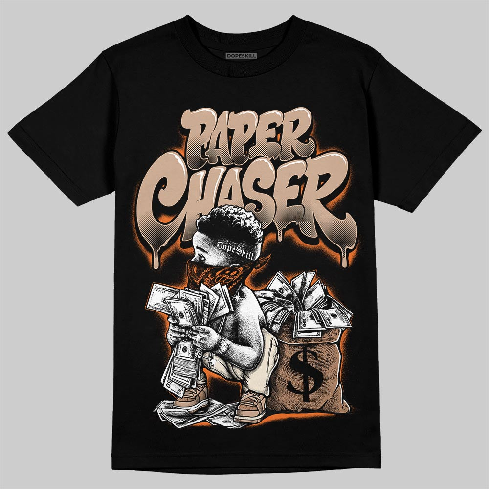 Jordan 4 Retro Cozy Girl DopeSkill T-Shirt Paper Chaser Boy Graphic Streetwear - black