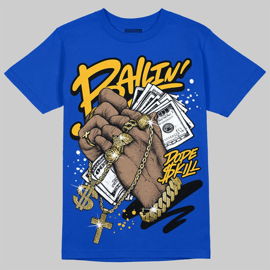 Royal Blue Sneakers DopeSkill T-Shirt Always Ballin' Graphic Streetwear - Royal