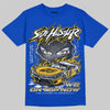 Royal Blue Sneakers DopeSkill T-Shirt New Side Hustler Graphic Streetwear -Royal