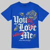Royal Blue Sneakers DopeSkill T-Shirt You’re Lost Without Me Graphic Streetwear - Royal
