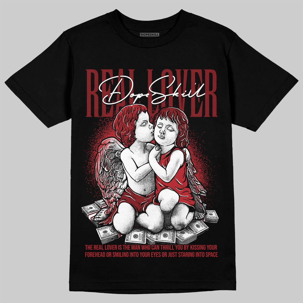 Air Foamposite One Cough Drop (2025) DopeSkill T-Shirt Real Lover Graphic Streetwear - black
