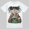 Jordan 1 High OG “Fir” (Pro Green) DopeSkill T-Shirt Rich Youth Graphic Streetwear - White