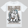 Asics Gel-Kayano 12.1 Cream/Stillwater DopeSkill T-Shirt Real Lover Graphic Streetwear - White