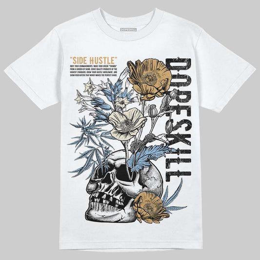 Nike Air Diamond Turf Must Be the Money DopeSkill T-Shirt Side Hustle Graphic Streetwear - White