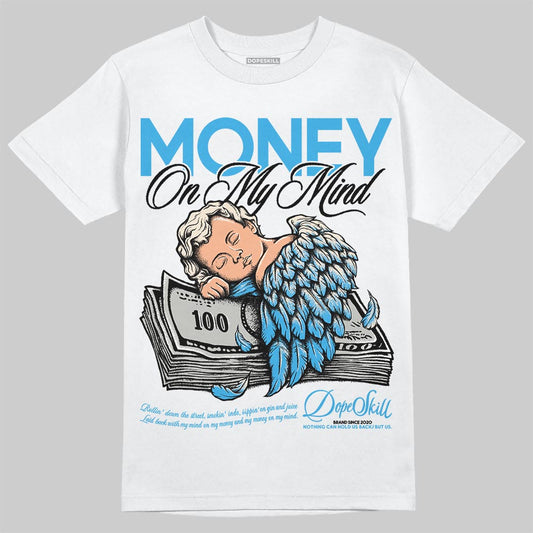 Jordan 1 High OG “UNC” Reimagined DopeSkill T-Shirt MOMM Graphic Streetwear - White